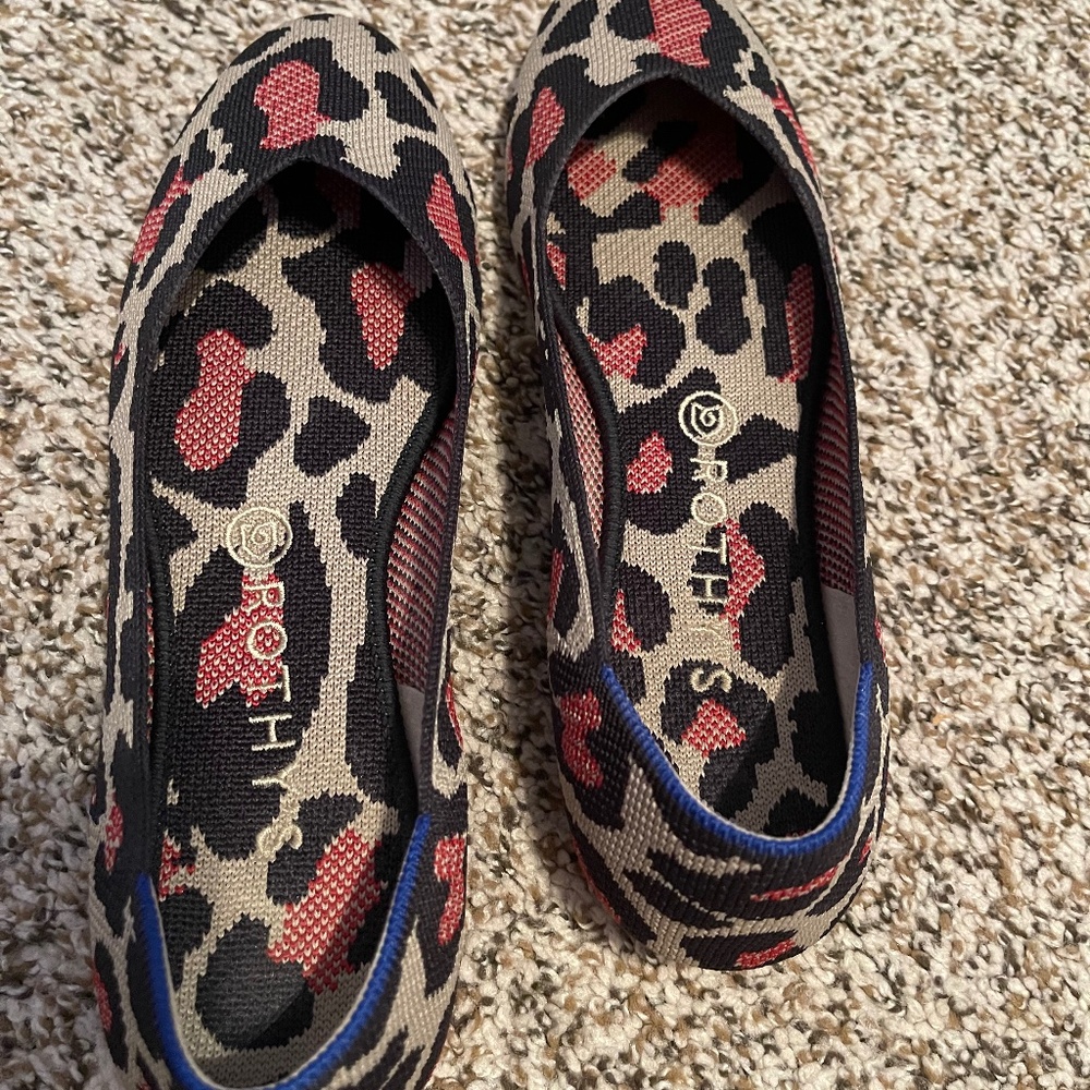 Rothy's Red Big Cats Size 10